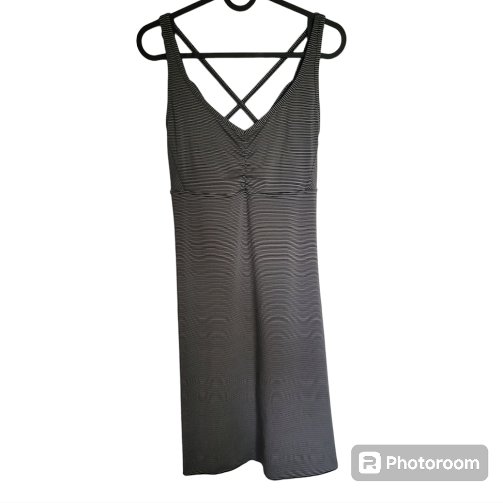 Prana Striped Athletic Dress